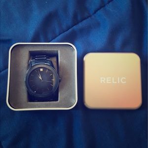 Relic Men’s Navy Blue Watch Brand NEW